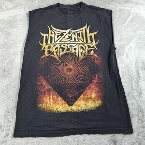 The Zenith Passage Shirt Men Small Sleeveless Death Metal  Metal Blade Solipsist